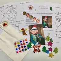 Kit créatif "Antonin" lutin de noël accessoires de noël bricolage noël